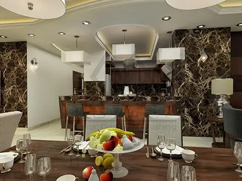 أثاث غرف الطعام والسفرة الداخلي والخارجي